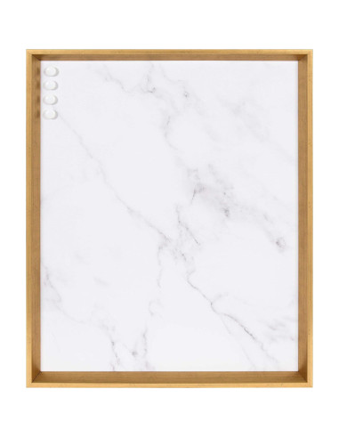 Tablero de Corcho Magnético Kate y Laurel 54.6x69.9 cm Dorado