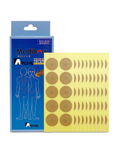 100 Parches Magnéticos ARCHE para Alivio del Dolor