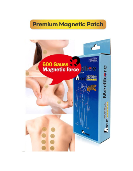 100 Parches Magnéticos ARCHE para Alivio del Dolor