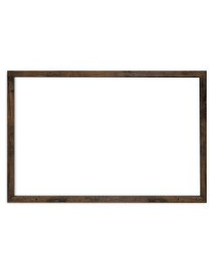 Tablero Blanco Magnético Loddie Doddie 61x91.4 cm con Marco Rústico