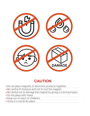 100 Parches Magnéticos ARCHE para Alivio del Dolor