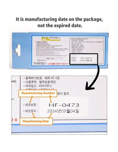 100 Parches Magnéticos ARCHE para Alivio del Dolor