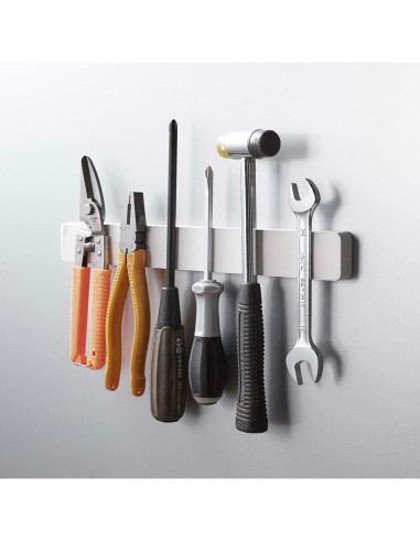 Soporte Magnético para Cuchillos Yamazaki 5201 Blanco 35 cm