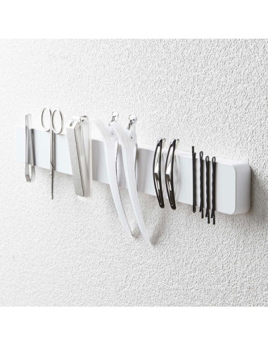 Soporte Magnético para Cuchillos Yamazaki 5201 Blanco 35 cm