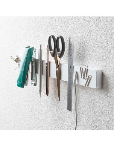 Soporte Magnético para Cuchillos Yamazaki 5201 Blanco 35 cm