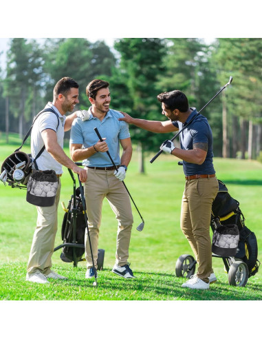 2 Bolsas de Almacenamiento para Pelotas de Golf Nylon JJUNW