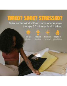 Alfombrilla de Acupresión ShaktiMat Clásico Nivel 2 Negra 2