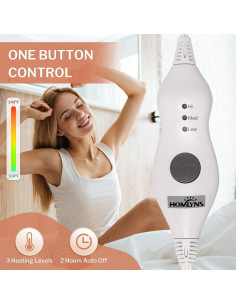 Almohadilla de Acupresión Calentada HOMLYNS 61x30cm 3 Niveles 2