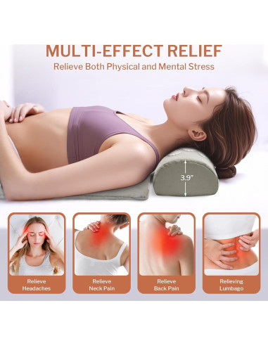 Almohadilla de Acupresión Calentada HOMLYNS 61x30cm 3 Niveles