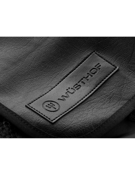 Funda enrollable para cuchillos Wüsthof negra 42.5x42.5cm