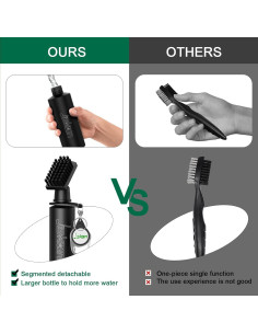 Kit de limpieza de palos de golf Jiskan con cepillo y afilador 2