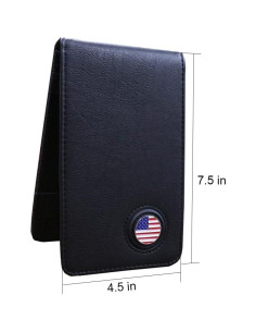 Cubierta de Portatarjetas de Golf PINMEI con Marcador y Lápiz 11x19cm 2