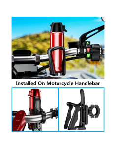 Soporte de Botella de Agua Kewig S-H-J Ajustable 5.08cm-7.62cm 2