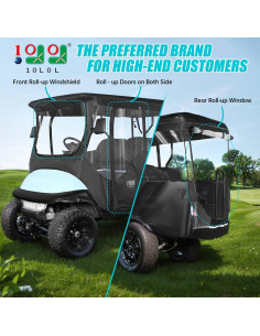 Cubierta de Conducción 10L0L para Carro de Golf 4 Pasajeros 2