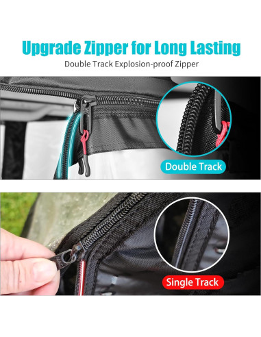 Cubierta de Conducción 10L0L para Carro de Golf 4 Pasajeros