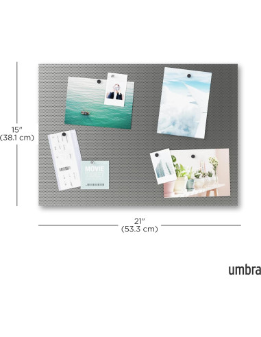 Tablero de corcho y magnético Umbra Bulletboard 53x38 cm