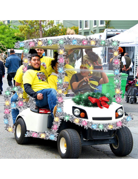 Kit de Decoración Navideña para Carro de Golf Chunful 14 Piezas