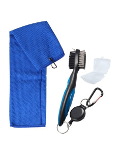 Juego de Toalla y Cepillo de Golf TAO CICADA 40.6x61cm Azul