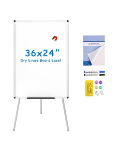 Caballete Pizarra Magnética VIZ-PRO 91x61 cm Altura Ajustable