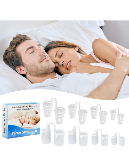 Dilatadores Nasales Anti Ronquidos SARSWBBHI - 8 Tamaños