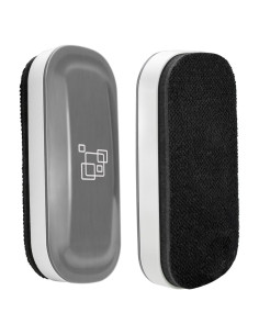 Borrador Magnético de Pizarra Blanca Maxtek - Paquete de 2 Gris