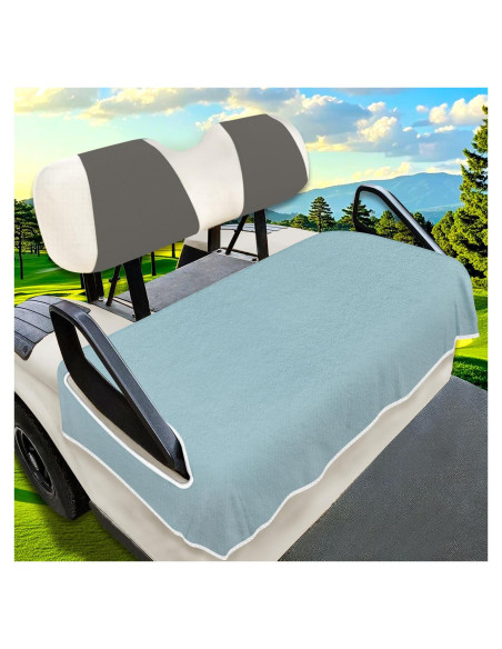 Funda de Asiento de Carrito de Golf YOKYHOM 130x79 cm Microfibra