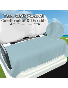 Funda de Asiento de Carrito de Golf YOKYHOM 130x79 cm Microfibra 2