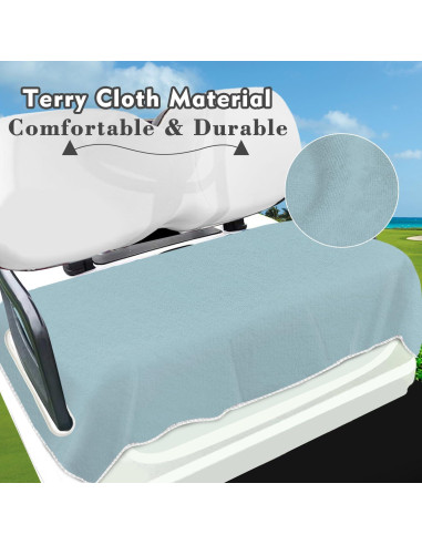 Funda de Asiento de Carrito de Golf YOKYHOM 130x79 cm Microfibra