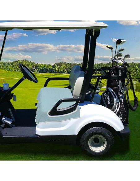 Funda de Asiento de Carrito de Golf YOKYHOM 130x79 cm Microfibra