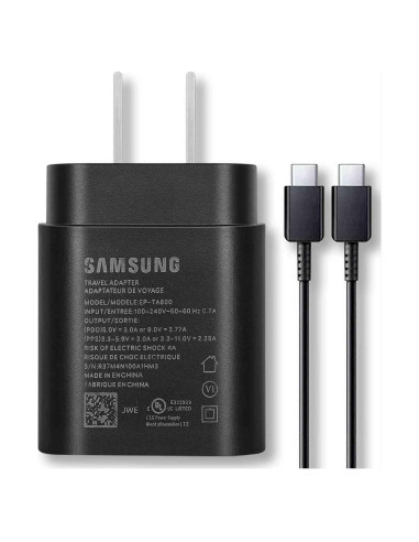 Cargador de pared UrbanX 25W con cable USB-C para Realme 8