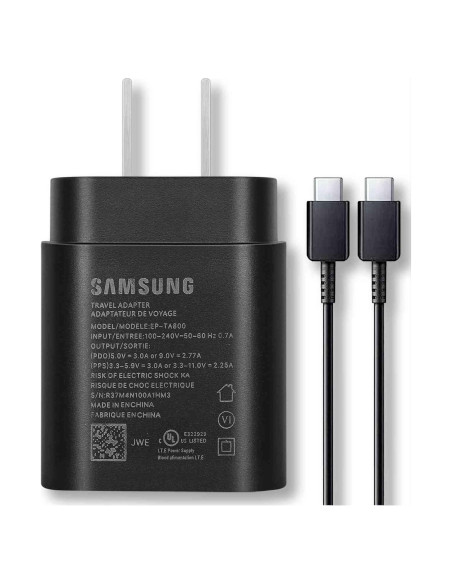 Cargador de pared UrbanX 25W con cable USB-C para Realme 8