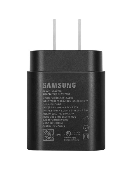 Cargador de pared UrbanX 25W con cable USB-C para Realme 8