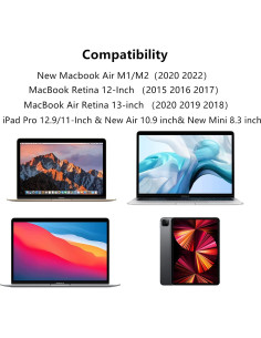 Cargador USB-C 30W GaN para MacBook Air Retina 13" y 12" 2