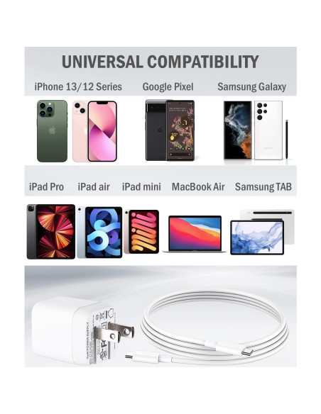 Cargador USB-C 30W GaN para MacBook Air Retina 13" y 12"