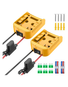 Adaptador de Batería Azocek 20V para Juguetes RC 2 Paquetes