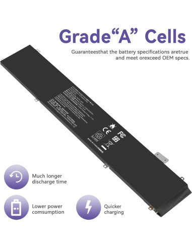 Batería de Laptop TREE.NB RC30-0248 para Razer Blade 15 80Wh