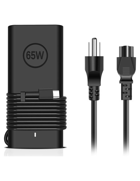 Cargador USB C 65W Dell Latitude Inspiron XPS 13 15 17