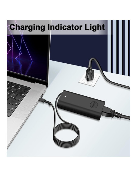 Cargador USB C 65W Dell Latitude Inspiron XPS 13 15 17