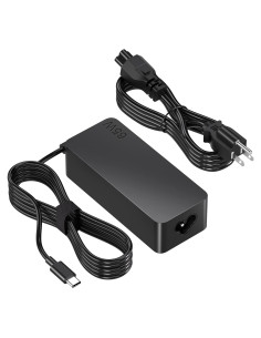 Cargador USB-C 65W Lenovo Adaptador de Corriente para Laptops