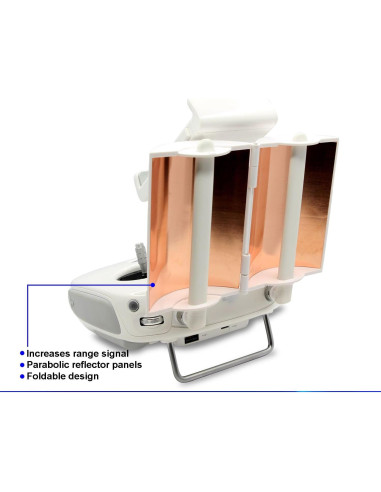 Atenuador Parabólico de Cobre SSE para DJI Phantom 4/3/Inspire