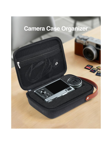 Funda Dura EVA Luxtude para Cámaras y Drones 22.9x16.5x6.5cm