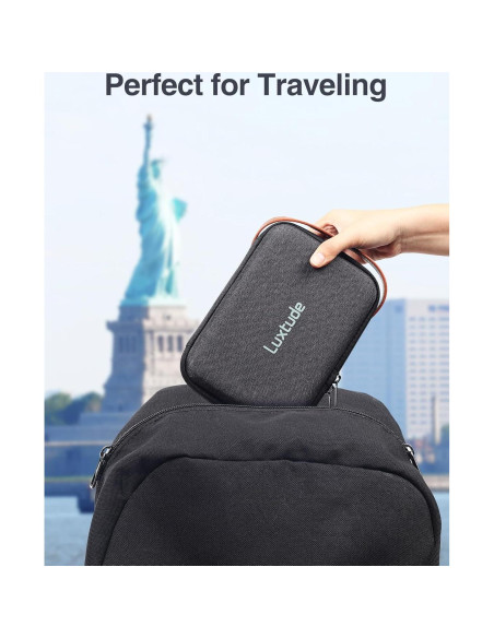 Funda Dura EVA Luxtude para Cámaras y Drones 22.9x16.5x6.5cm