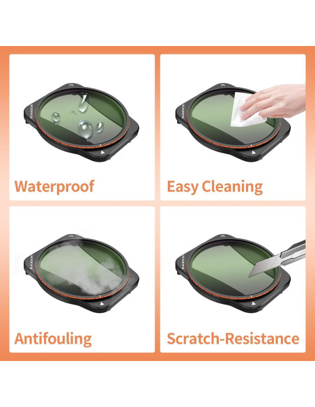 Kit de Filtros 8 Piezas para Drone DJI Air 3 - Aluminio