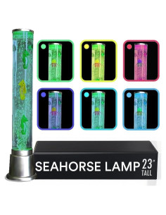 Lámpara de burbujas LED Shop LC Caballito de Mar 1.9FT