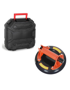 Ventosa de vidrio CWD&SQH 20.83 cm 468 lbs industrial naranja