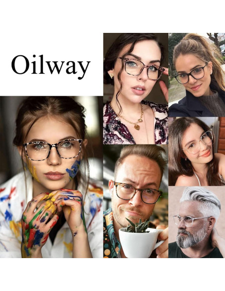 Gafas bloqueadoras luz azul Oilway - Unisex, anti-fatiga ocular Gafas bloqueadoras luz azul Oilway - Unisex, anti-fatiga ocular