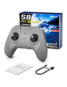 Controlador de Simulador de Drone FLYDrone S8 Pro Modo 2 Gris