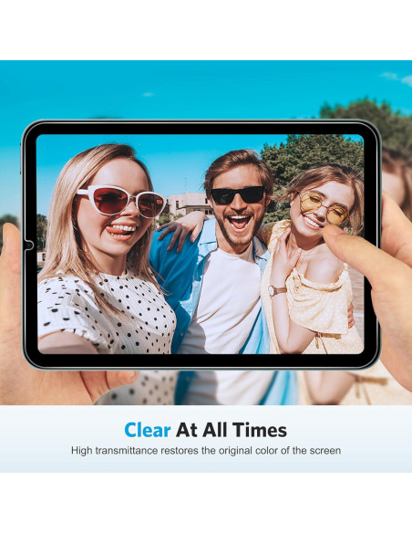 Protector de Pantalla OMOTON para iPad Mini 6/7 8.3" Vidrio Templado