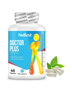 NuBest Doctor Plus 60 Cápsulas - Calcio, Vitamina D3, K2