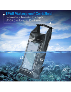 Bolsa Seco Impermeable Pelican Marine 2L con Funda para Teléfono 2